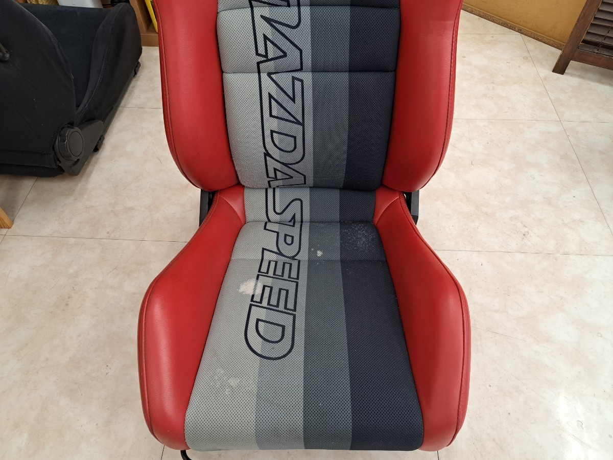 RX-7 rx7 FD3S 運転席 MAZDASPEED マツダスピード セミバケットシート 