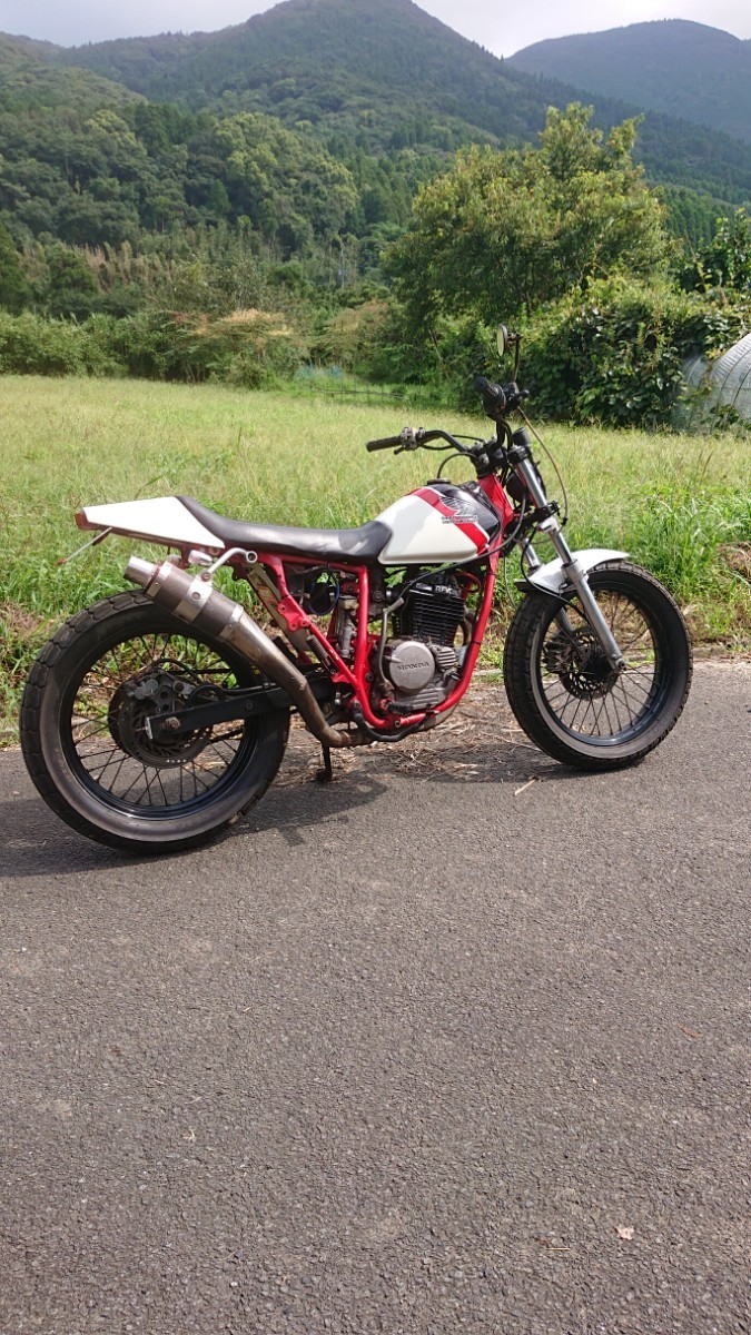 FTR 250 MD17 本格 ワンオフマフラー FTR223 ftr250(126cc-250cc