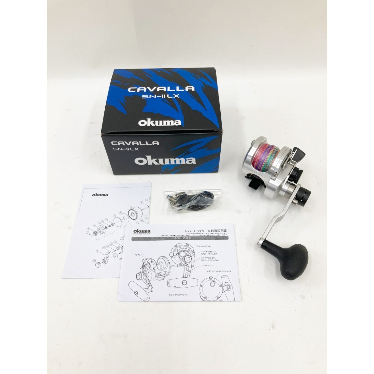 オクマ 〇〇中古okuma cavalla カバラ レバー - 高度な釣り道具と