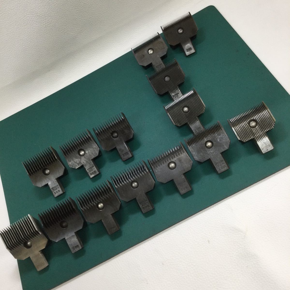 942◎ 電気バリカン用替刃14点 SPEEDIK スピーディク 2mm×5点