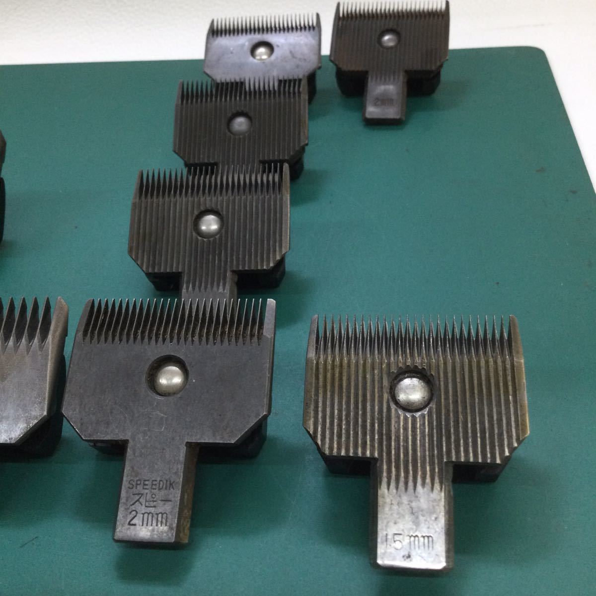 942◎ 電気バリカン用替刃14点 SPEEDIK スピーディク 2mm×5点