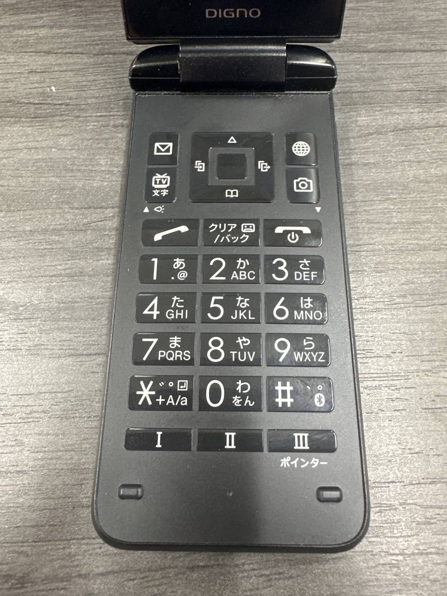 ○902KC ブラック○白ロム ソフトバンク 中古品☆ ソフトバンク