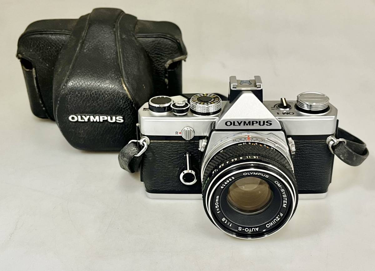☆ OLYMPUS オリンパス OM-1 一眼レフ フィルムカメラ OM-SYSTEM F