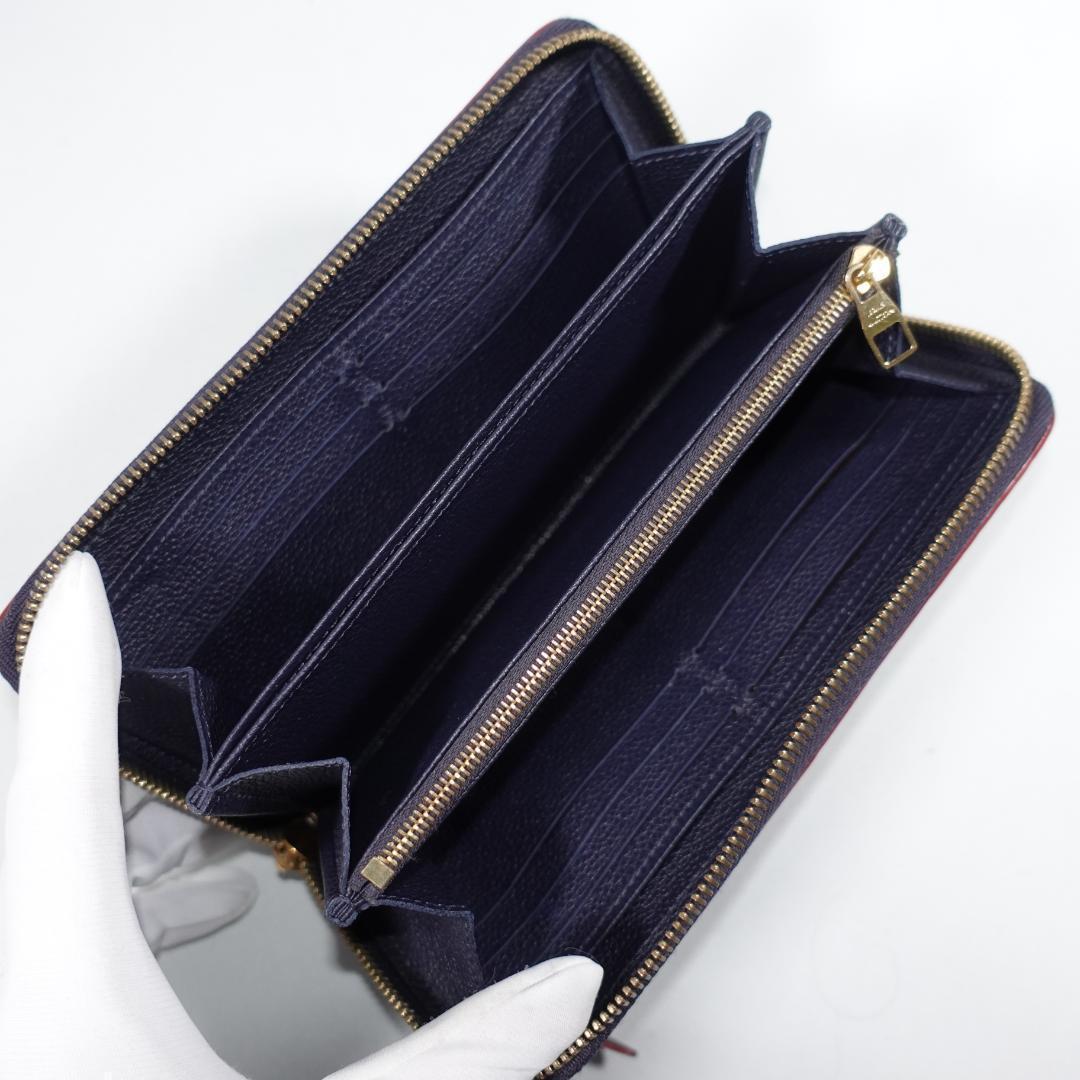 極美品 ルイヴィトン モノグラム アンプラント ジッピーウォレット M62121 ルイヴィトン モノグラム・アンプラント ジッピー・ウォレット