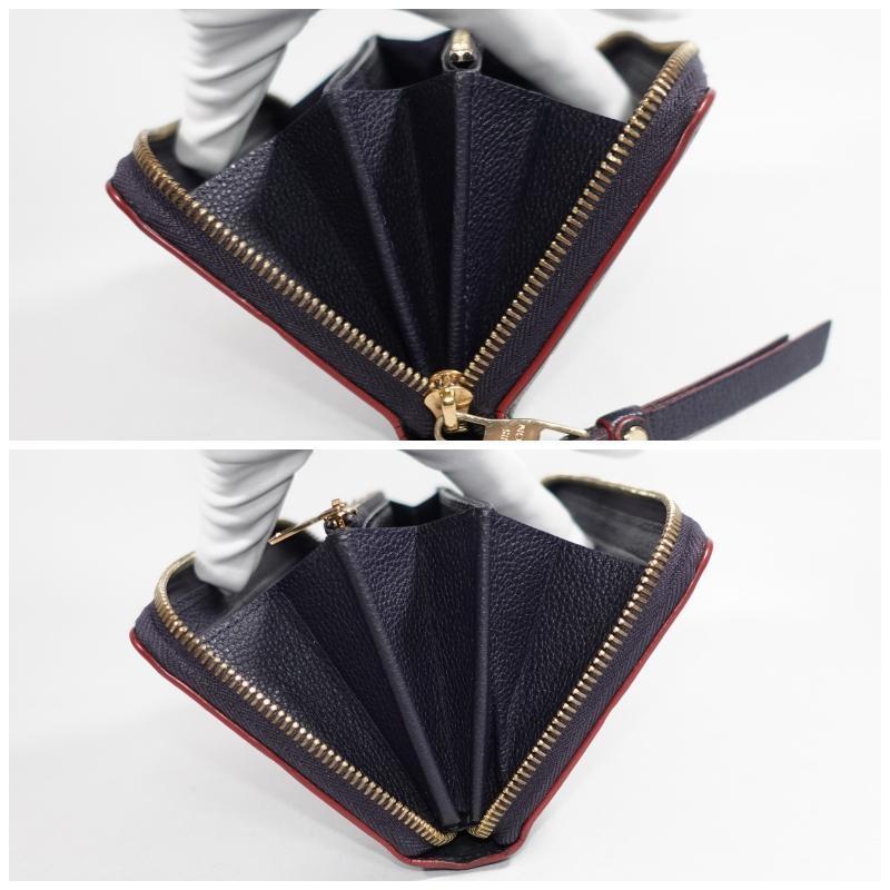 極美品 ルイヴィトン モノグラム アンプラント ジッピーウォレット M62121 ルイヴィトン モノグラム・アンプラント ジッピー・ウォレット