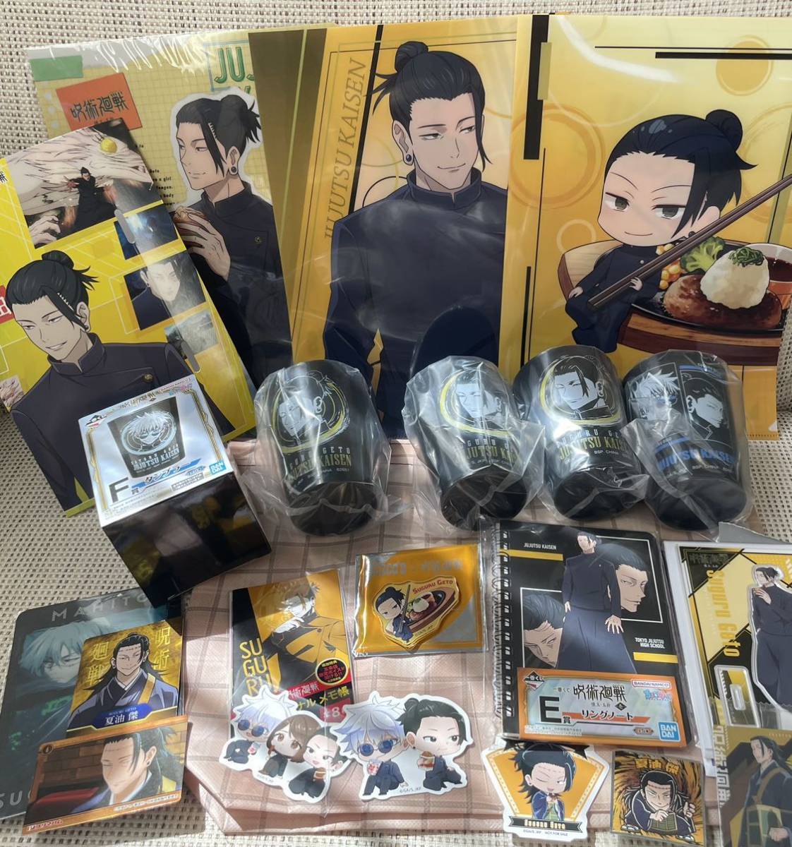 夏油傑セット 20点 呪術廻戦 タンブラー 一番くじ ファミマシール  