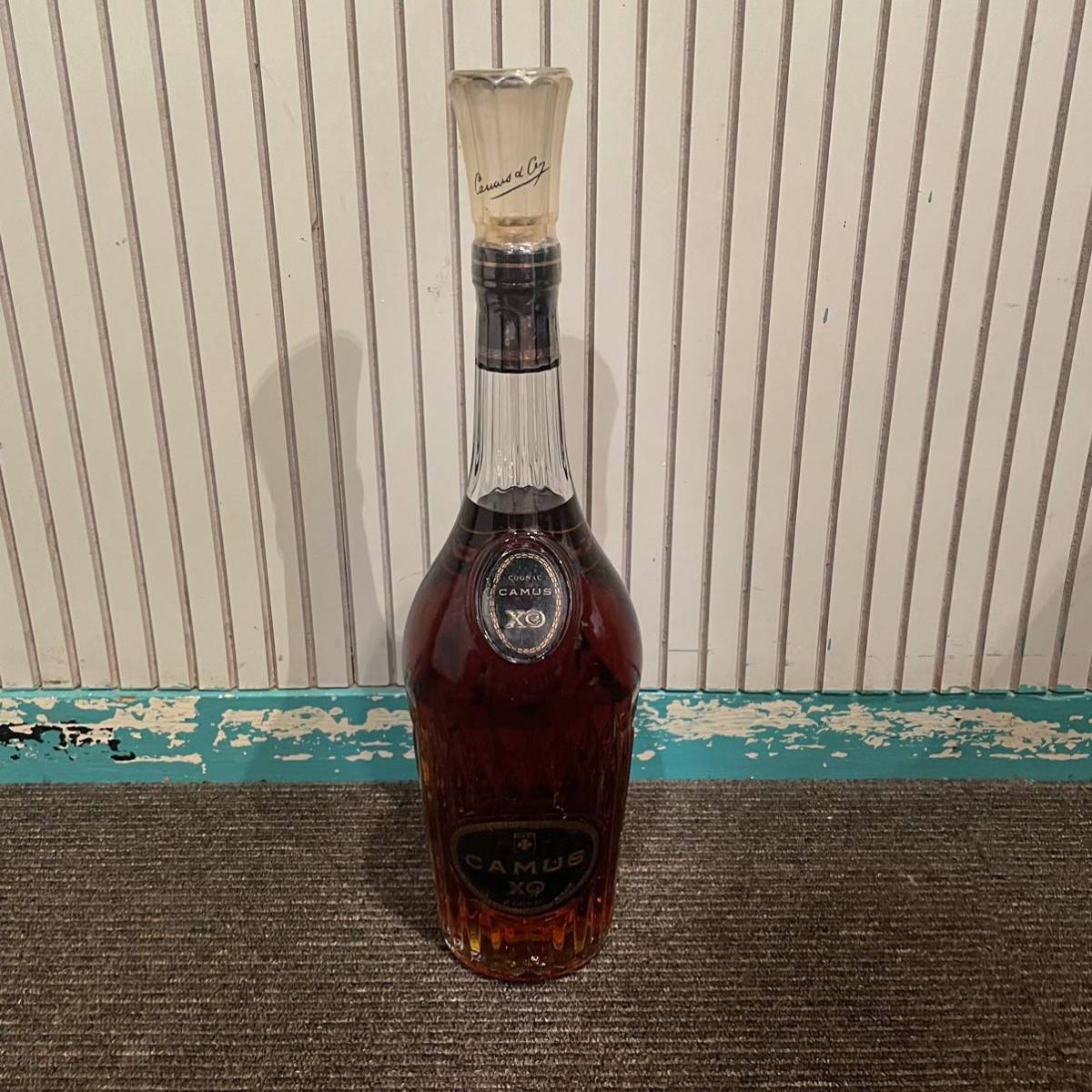 F81 【未開栓】CAMUS カミュ XO ロングネック ブランデー 700ml 40