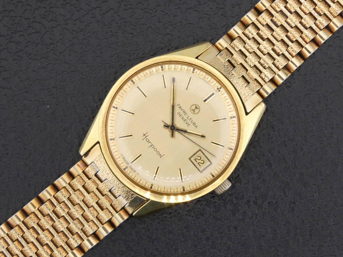 Harpoon Revival | Favre Leuba LEUBA The First Watch Look: FAVRE