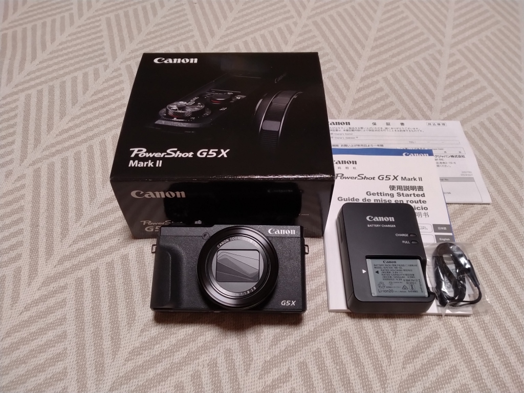 極美品　Canon PowerShot G5X Mark II