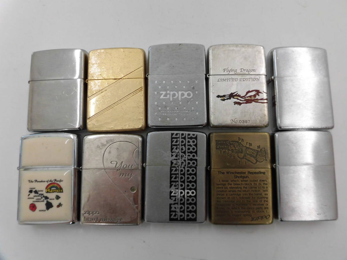 □　ＺＩＰＰＯオイルライター　１０点　まとめて　現状品　２　□