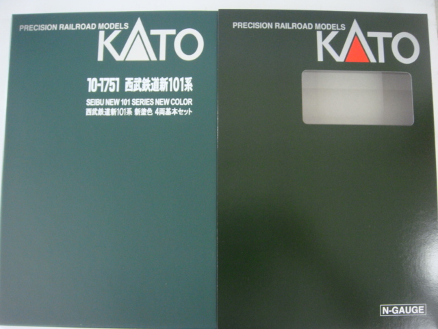 KATO 10-1751 西武鉄道 新101系 新塗色 4両基本 セット Nゲージ