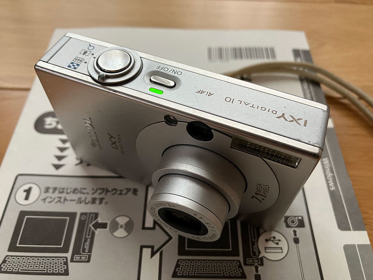☆Canon IXY Digital 10 PC1228 キャノン デジタルカメラ 本体 中古 