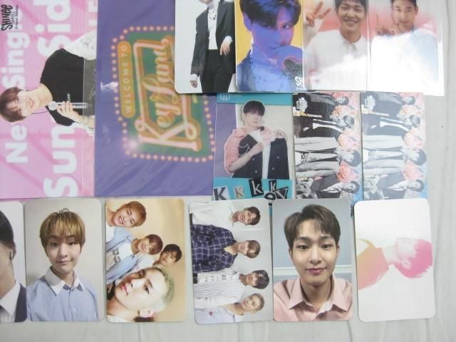 同梱可】中古品 韓流 SHINee テミン オンユ 他 トレカ 8枚 ポスト 