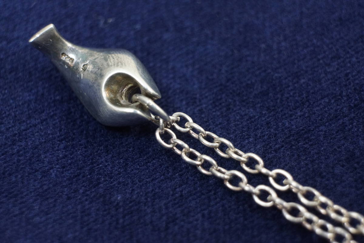 GEORG JENSEN クジラ ペンダント シルバー ネックレス 925 レア 