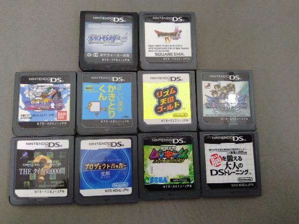 DSゲームソフト セット DS ソフト 10点セット（G2-13） 【公式通販】