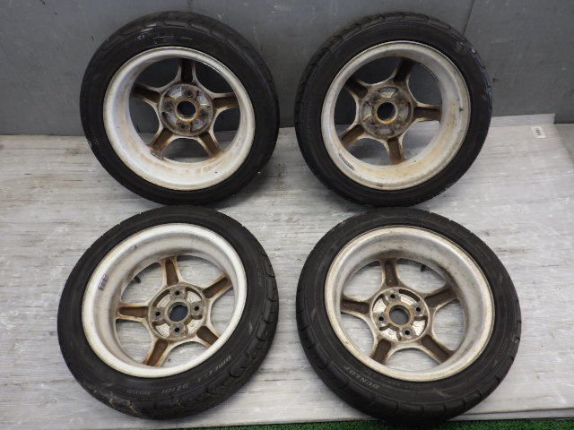 14インチ HB11S 5スポークホイール アルトワークス エンケイ BADX エス