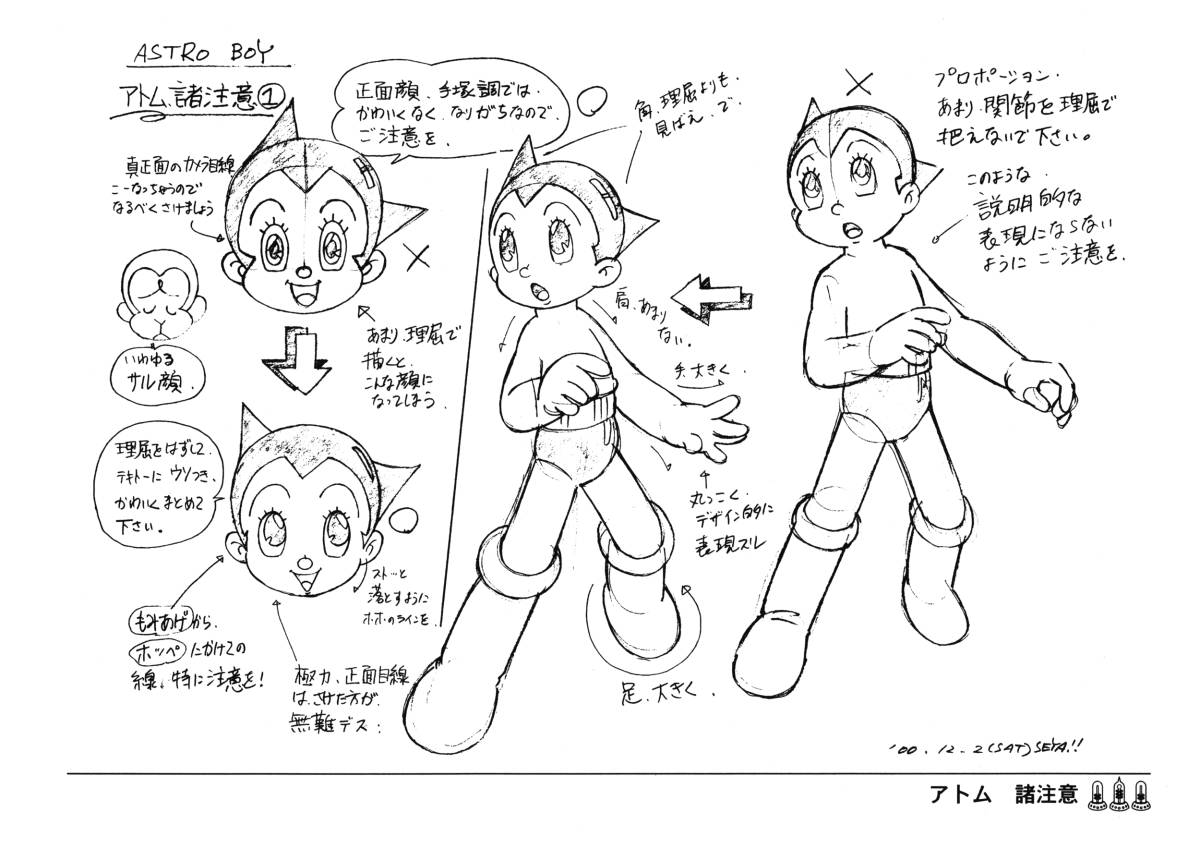 125枚程 設定資料集 ASTRO BOY 鉄腕アトム ◇検索用: セル画 アニメ