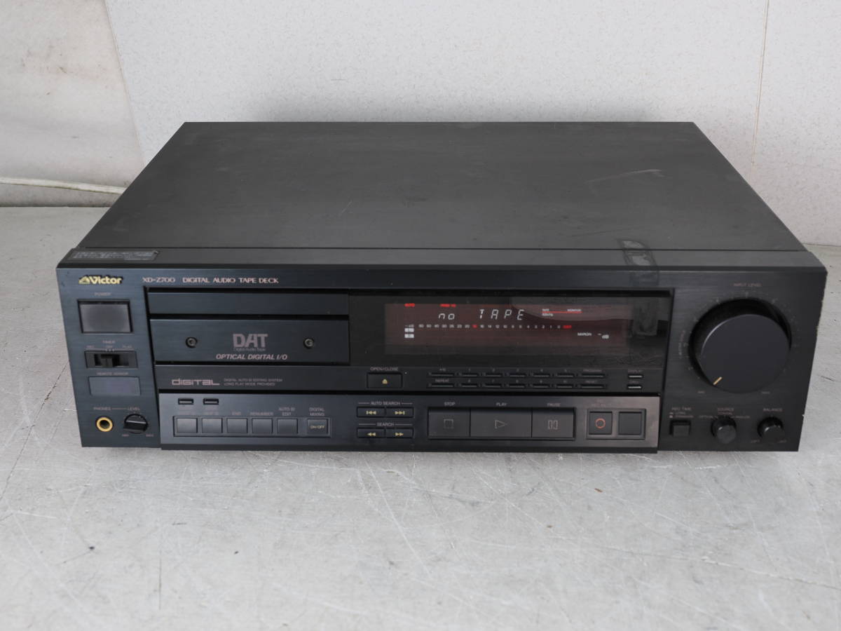 Victor ビクター DATデッキ XD-Z700 動作品 録音、再生確認時テープ付