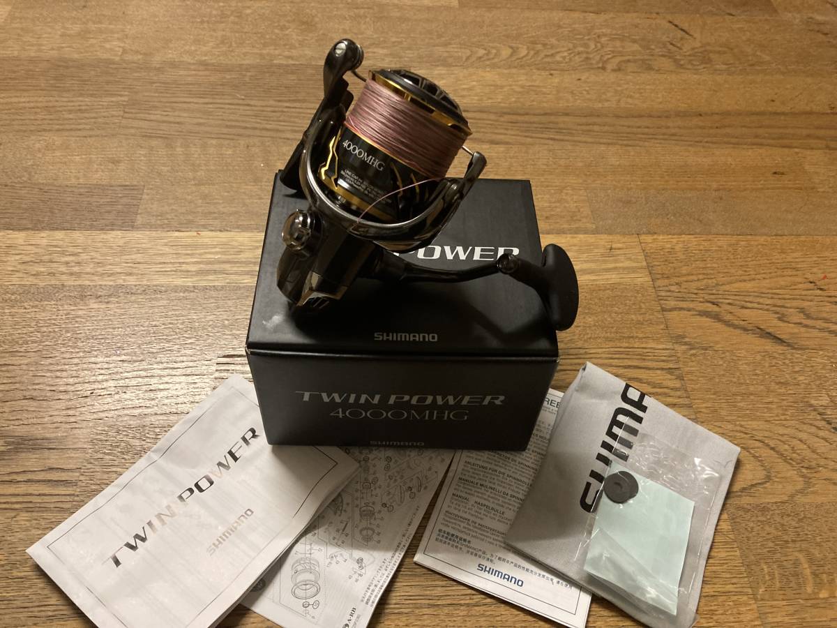 中古◆シマノ/20ツインパワー4000MHG◆付属品完備