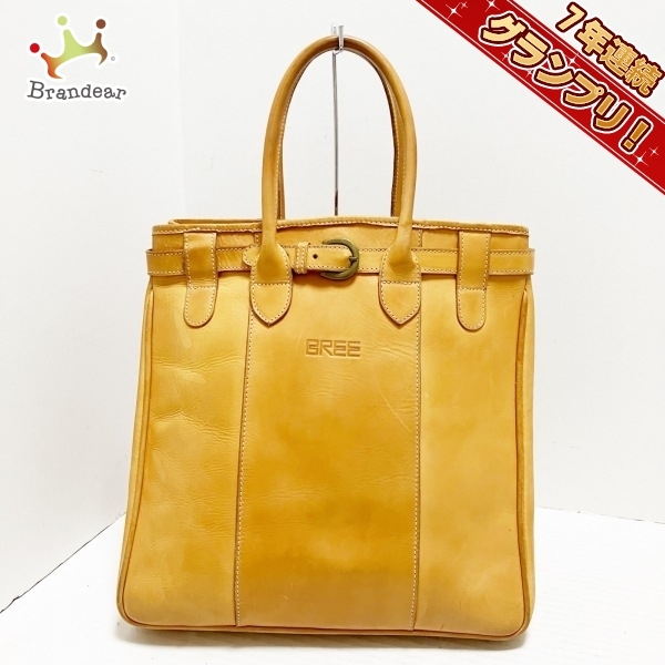 ブリー BREE トートバッグ レザー ブラウン バッグ