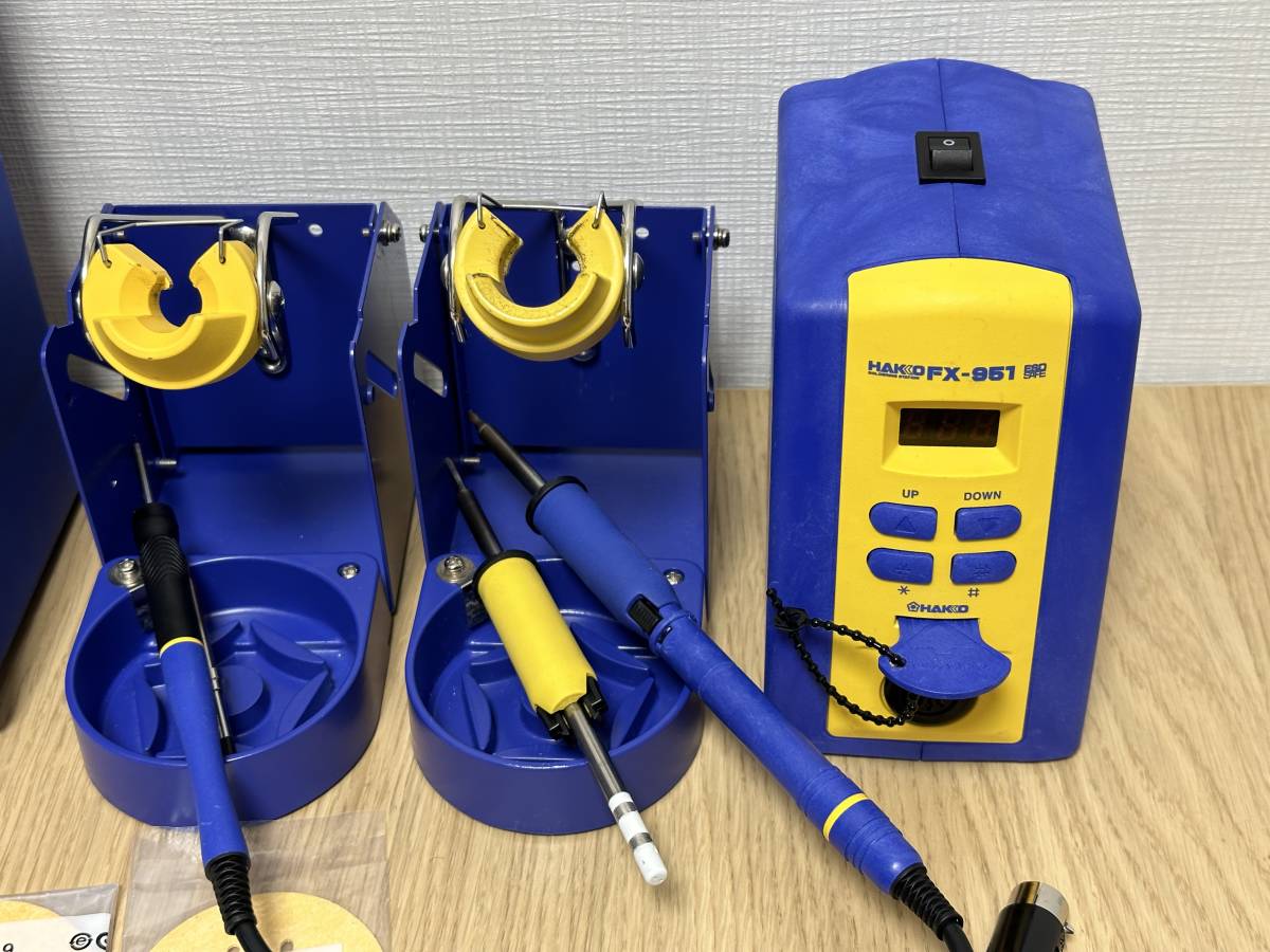 売り切り すぐ使えます HAKKO 白光 はんだごて FX-951 小型温度調整式 コテ