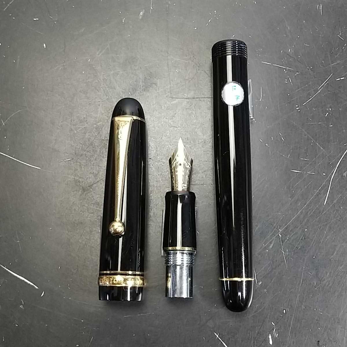 PILOT パイロット カスタム74 万年筆 14K M 洗浄済み 未使用】PILOT 