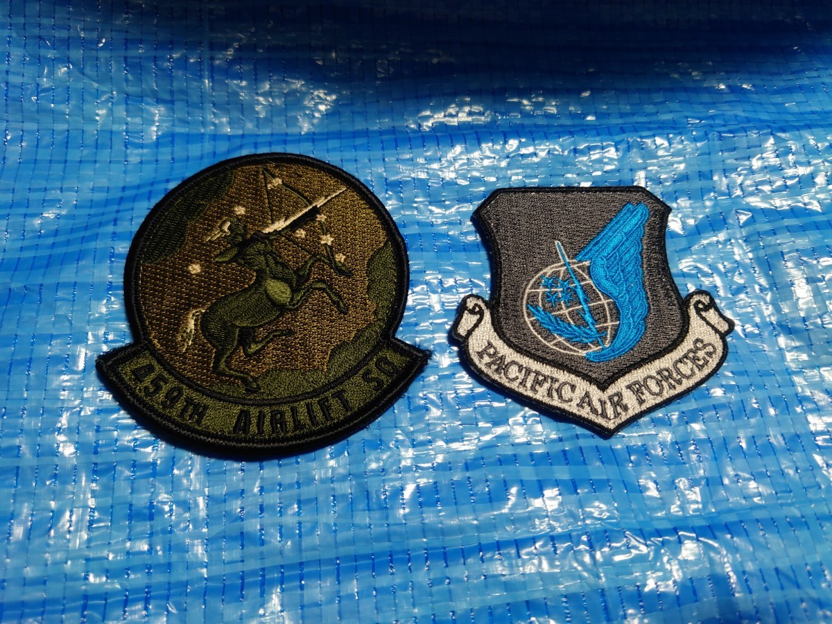 米空軍 第459輸送飛行隊 部隊パッチ ワッペン 横田基地所属 アメリカ 
