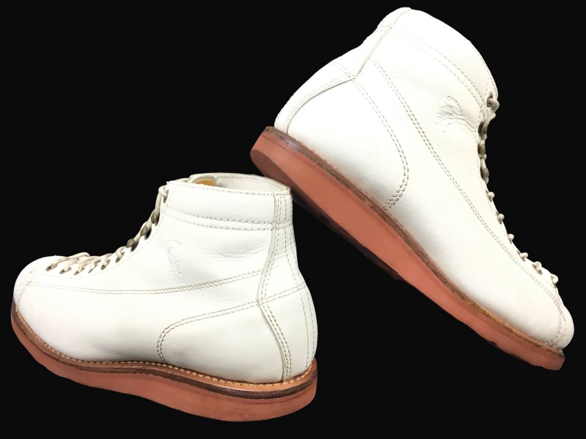 CHIPPEWA チペワ モンキーブーツ ホワイトレザー US9EE 