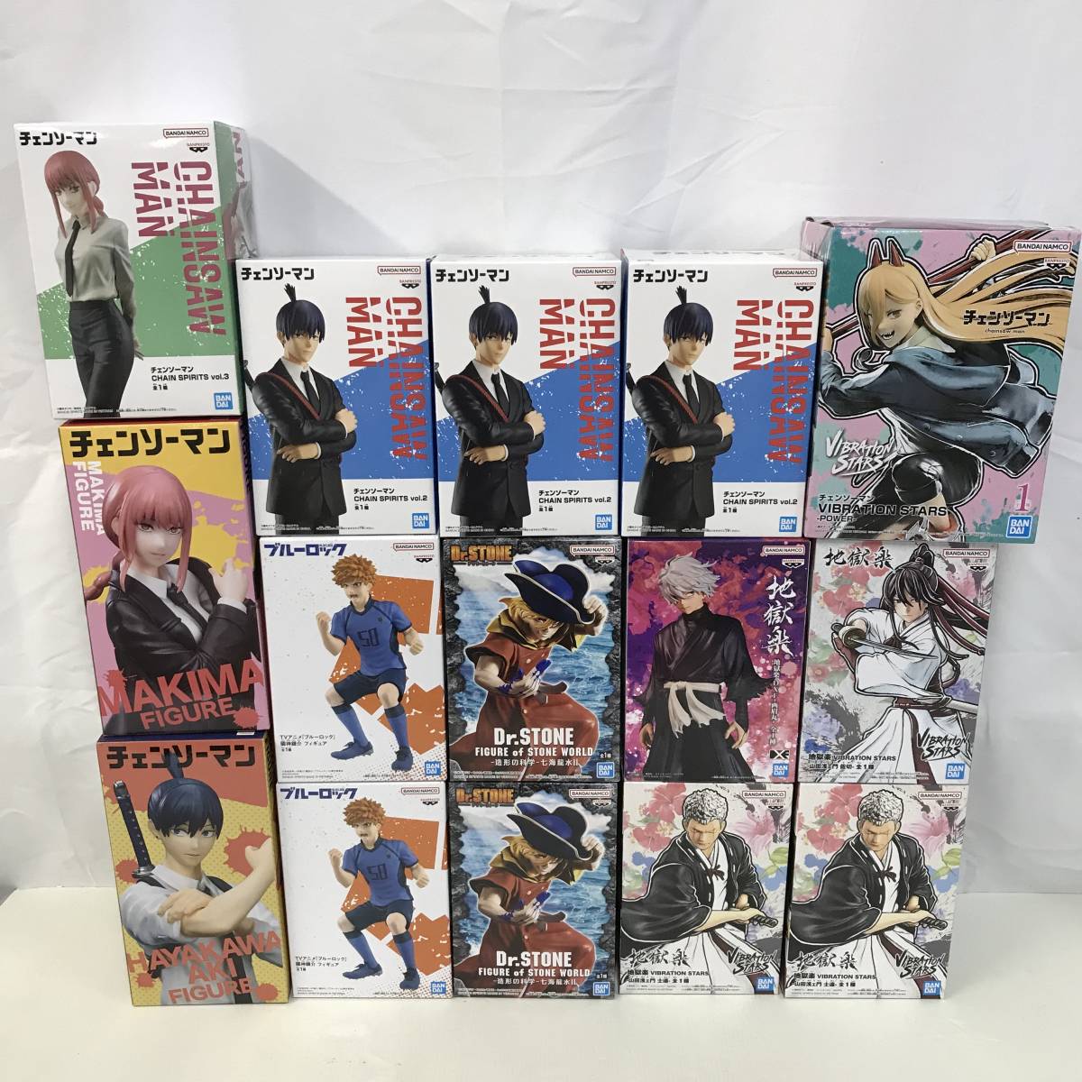 43 プライズフィギュア チェンソーマン 地獄楽 等 まとめ 中古品 (140