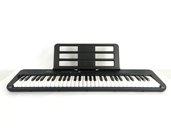 CASIO CT-S300 電子ピアノ キーボード ヘッドホン付 ブラック 中古