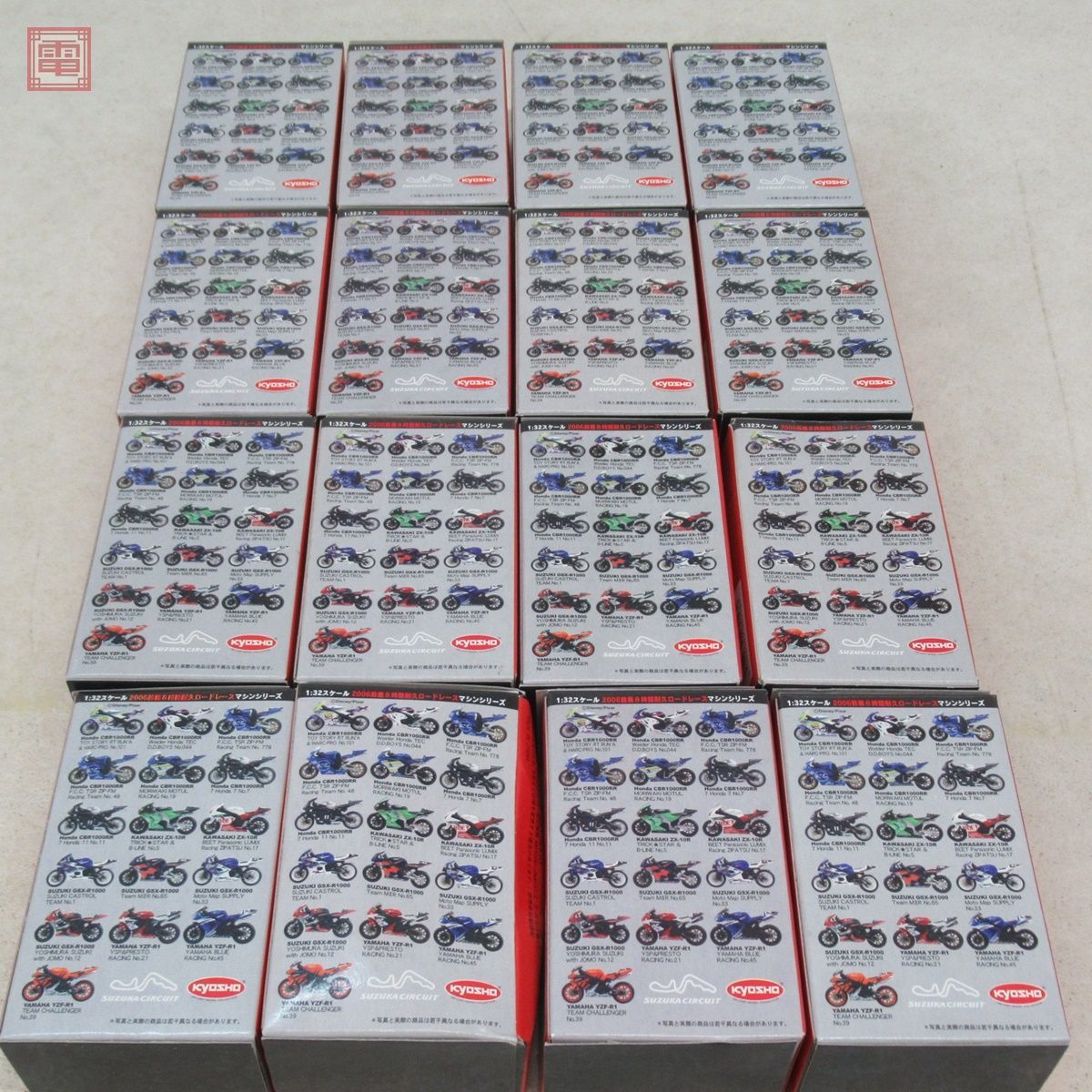 未開封多数 京商 1/32 鈴鹿8時間耐久ロードレース 2006 マシンシリーズ