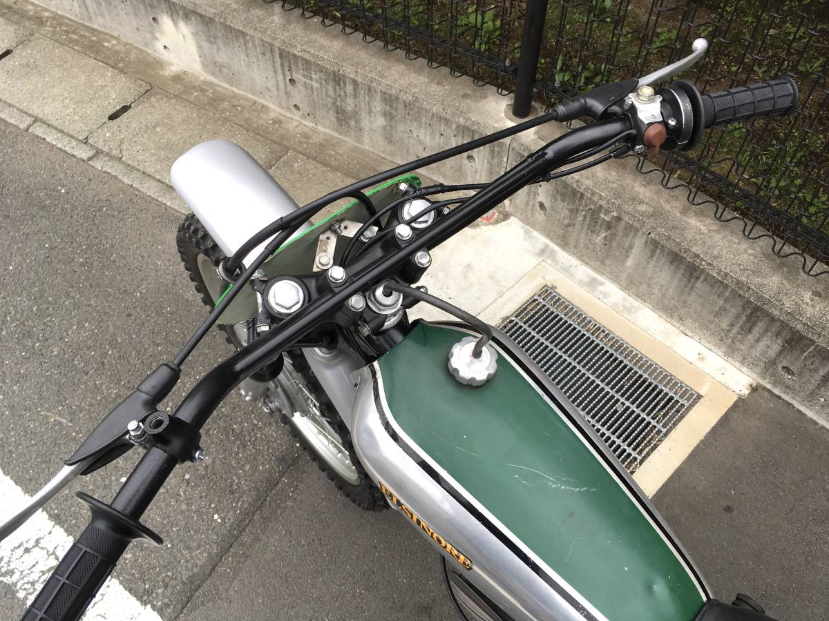 ビンテージモトクロス エルシノア アルミタンク MT250 CR250M 書付 CR