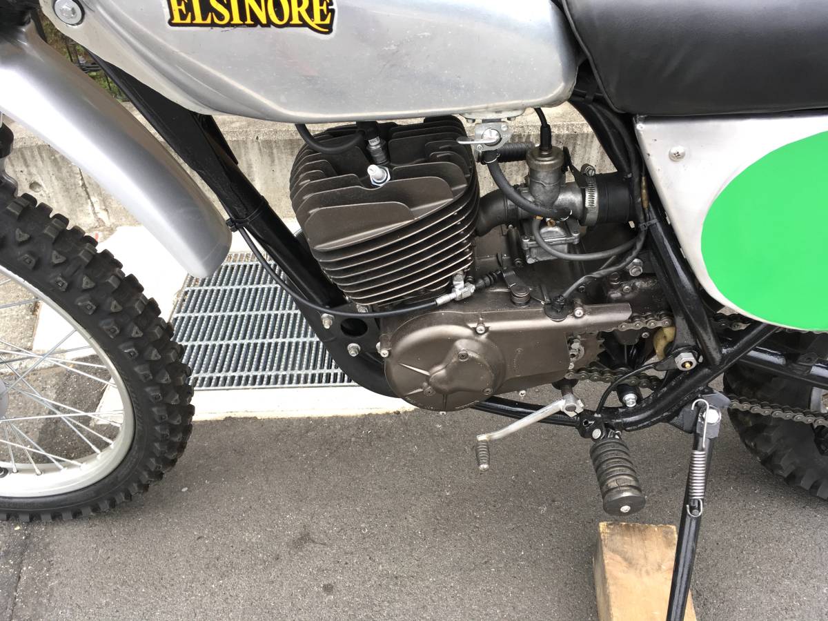 ビンテージモトクロス エルシノア アルミタンク MT250 CR250M 書付 CR
