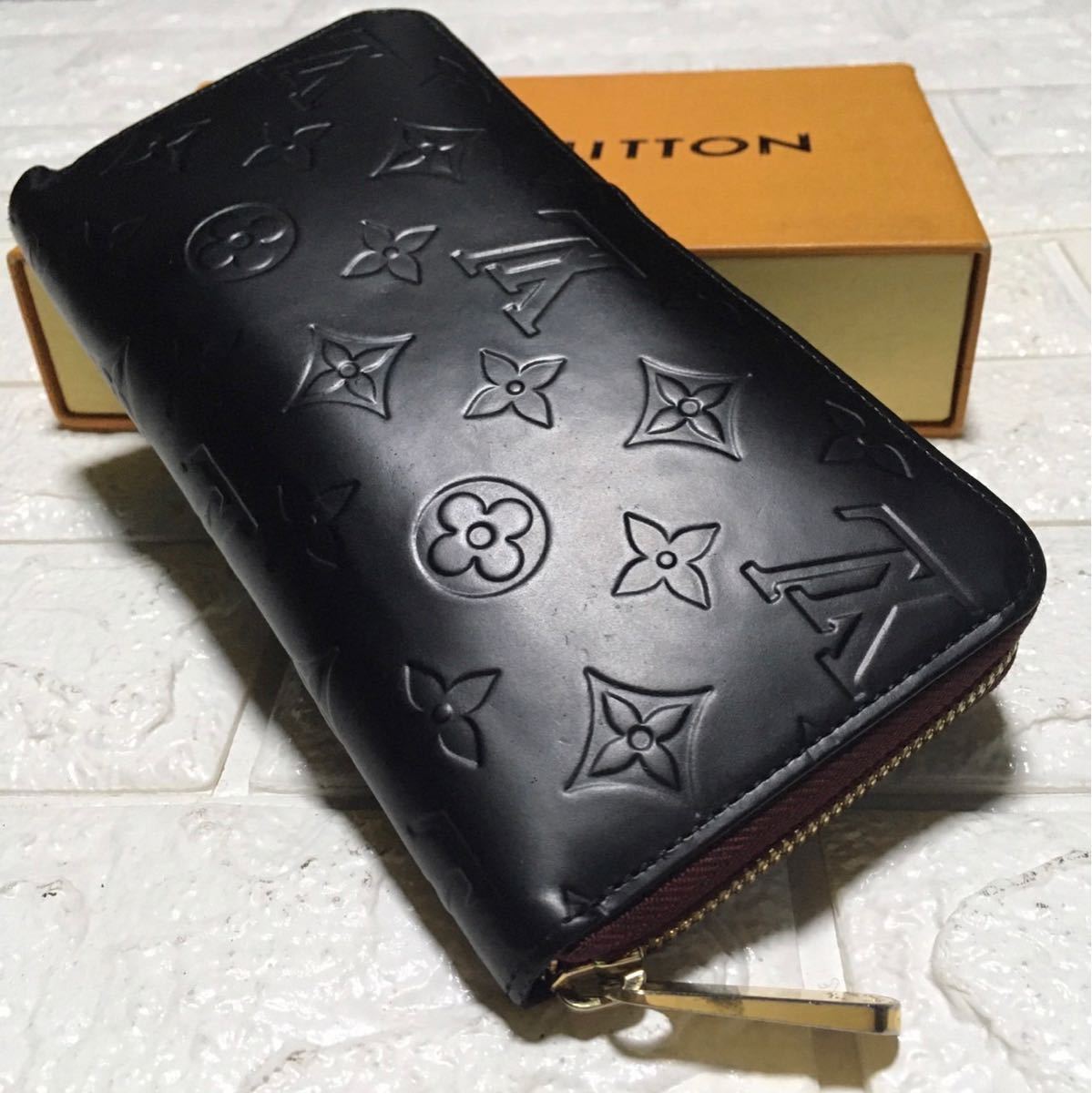 正規品□ルイヴィトンLVヴェルニラウンドファスナー□シリアル