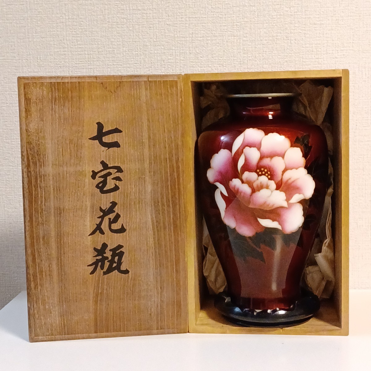 七宝焼 花瓶 七宝焼き（花瓶｜インテリア小物・置物）：インテリア