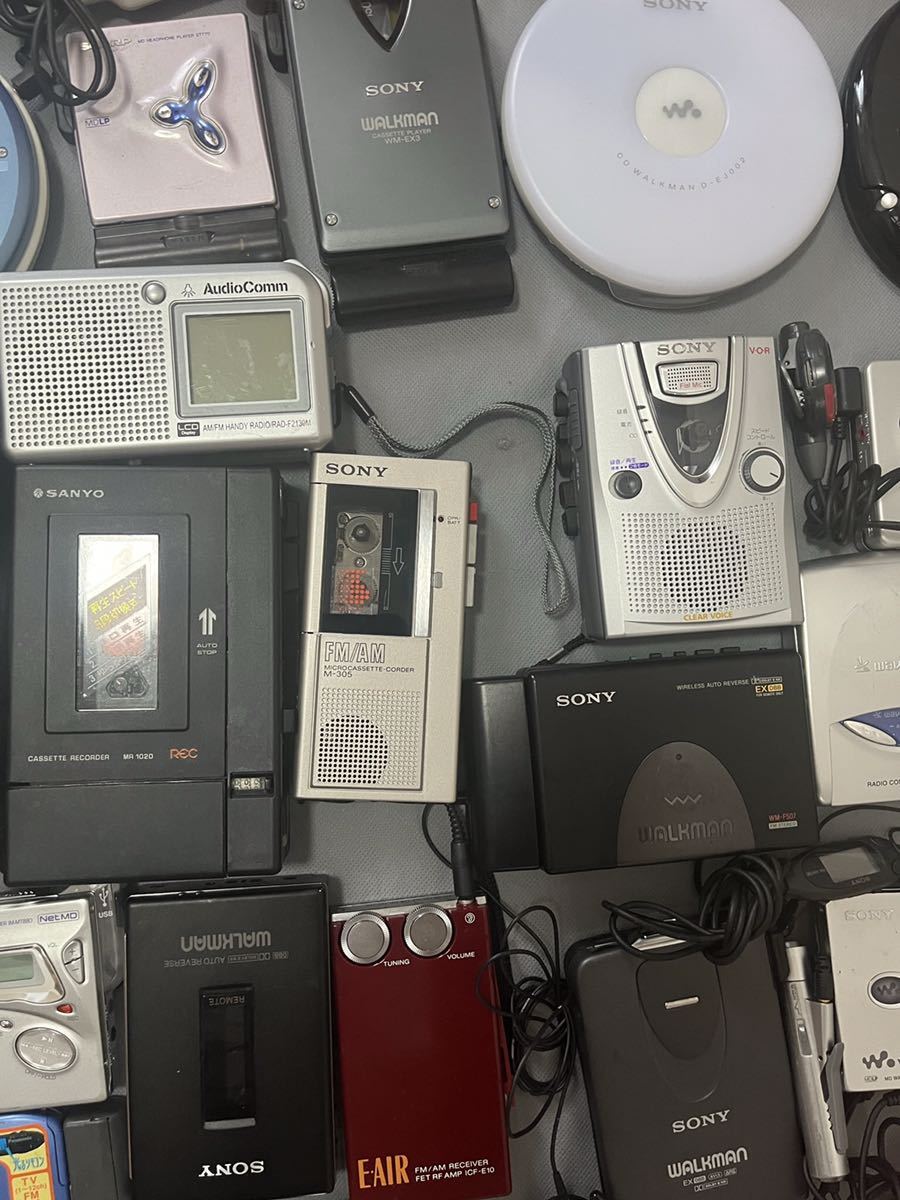 1円~SONY'Panasonic'SHARP'VICTOR'AIWA等ポータブルカセットプレーヤー