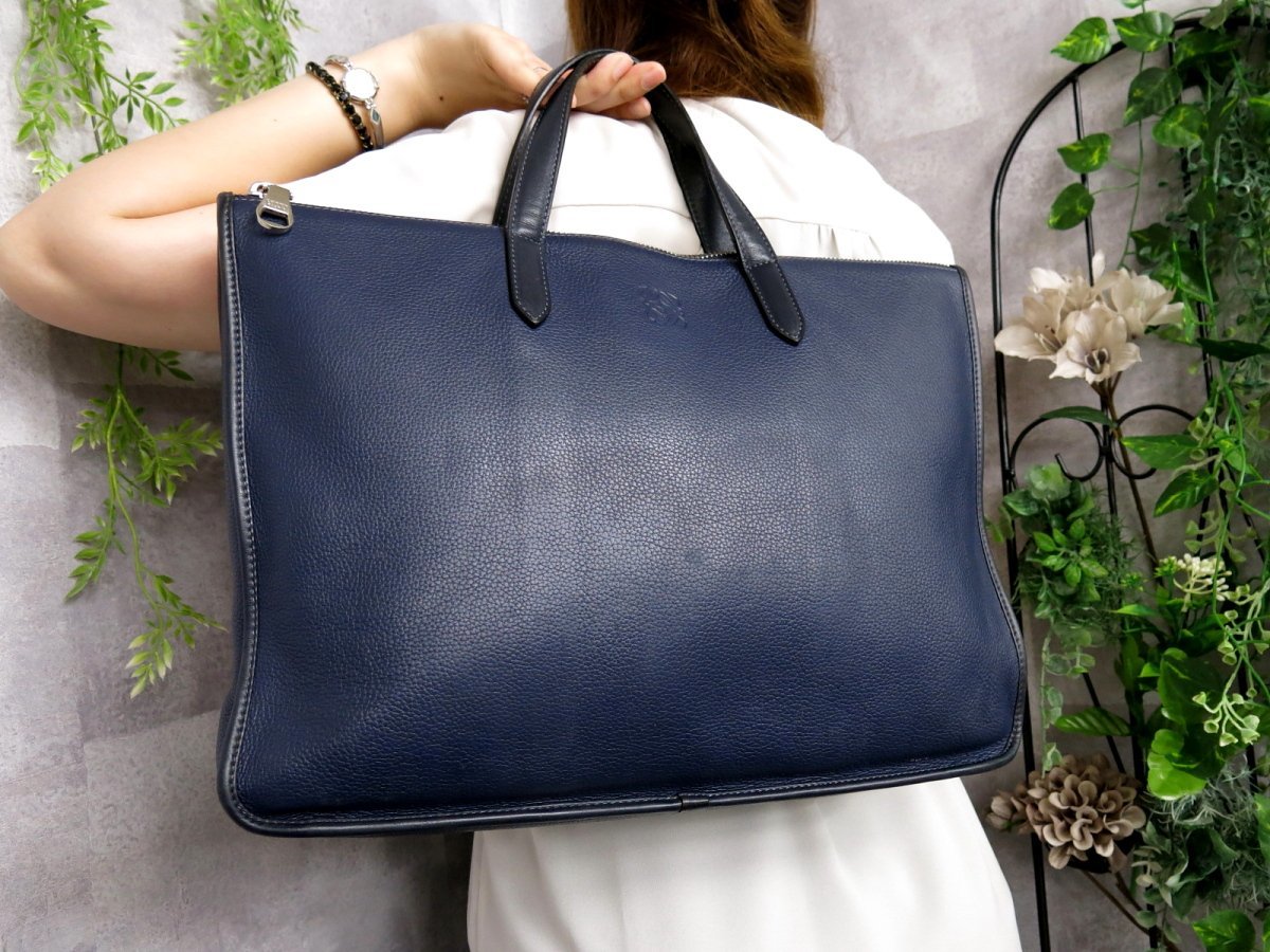 ロエベ LOEWE ビジネスバッグ カーフ - 超美品 ニュートレド トート 