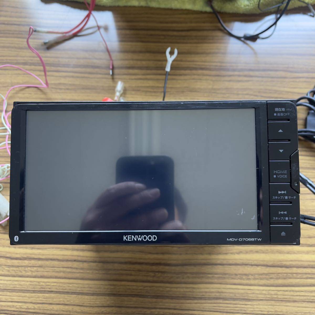 人気，人気セール ケンウッド 彩速ナビ MDV-D706BTW 地図2018年版 フルセグ/CD/DVD/SD/USB/Bluetooth KENWOOD MDV ナビ