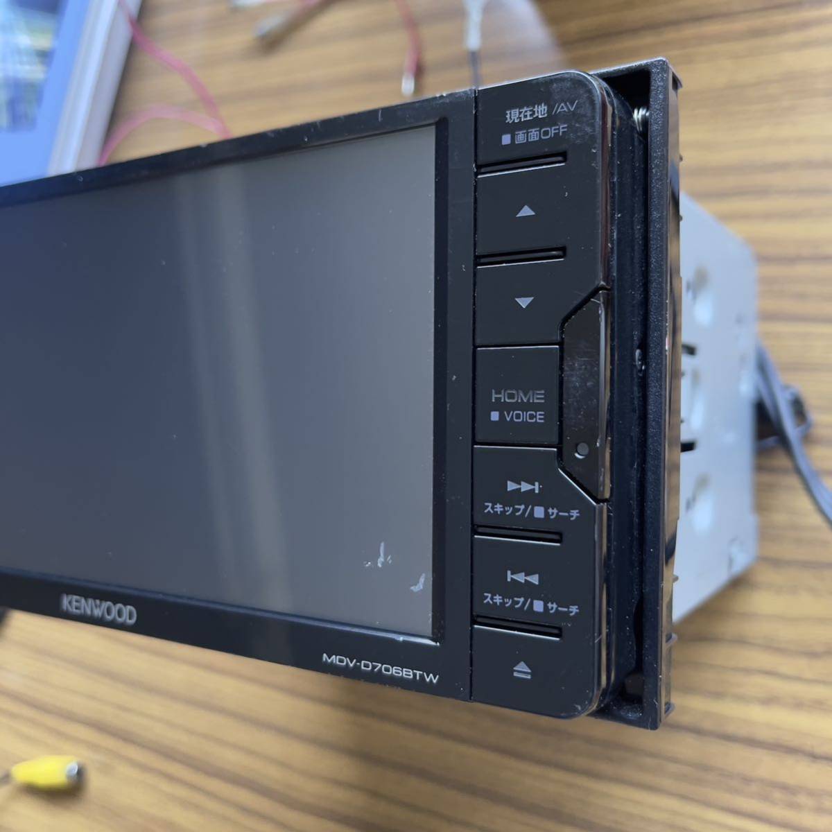 人気，人気セール ケンウッド 彩速ナビ MDV-D706BTW 地図2018年版 フルセグ/CD/DVD/SD/USB/Bluetooth KENWOOD MDV ナビ
