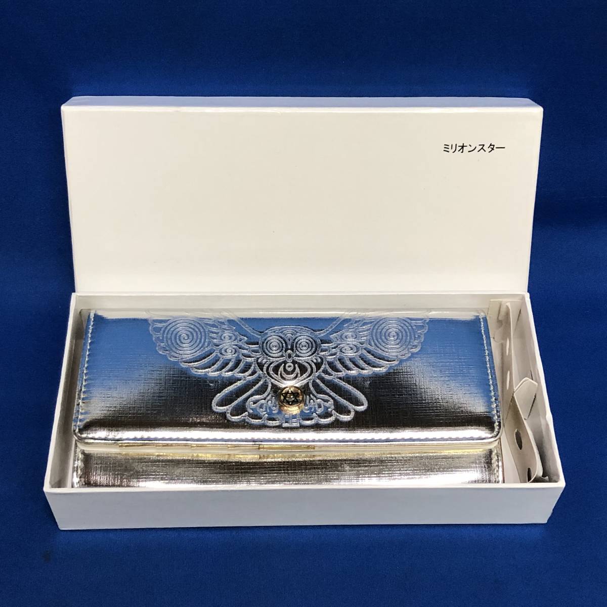 【ユリ・ゲラー ミリオンスター億万長者 開運 金運財布 二つ折り長財布 未使用】定形外