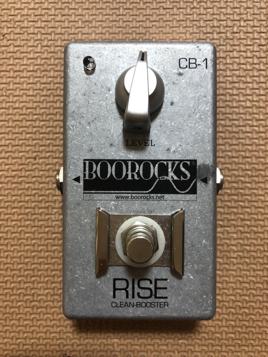 エフェクター BOOROCKS CLEAN BOOSTER RISE CB-1 日本製 マニュアル 箱 