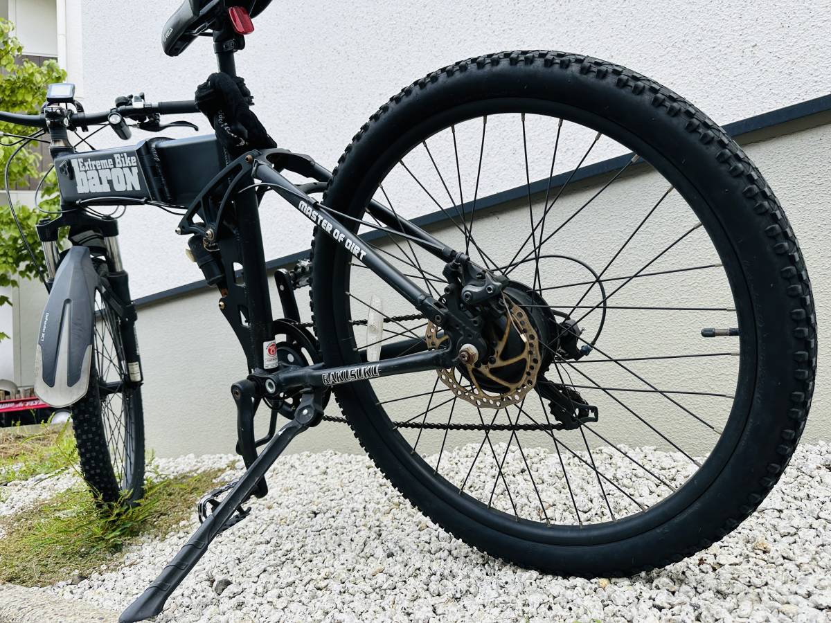 Eバイク 電動アシスト自転車 26インチ 7速 折りたたみ 電動 マウンテン 