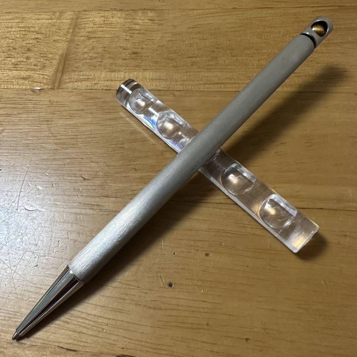 新品 廃盤 貴重 LAMY ラミー cp1 ヘアライン ボールペン タイガーアイ