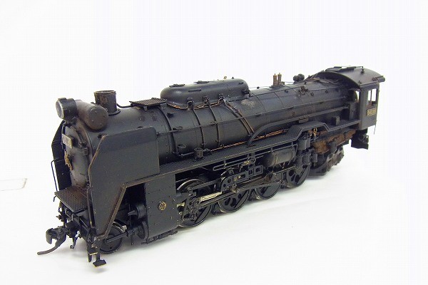 B057-Y29-600 メーカー不明 D62 20 蒸気機関車 HOゲージ 鉄道模型 現状 