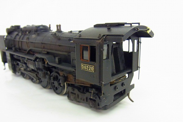 B057-Y29-600 メーカー不明 D62 20 蒸気機関車 HOゲージ 鉄道模型 現状 
