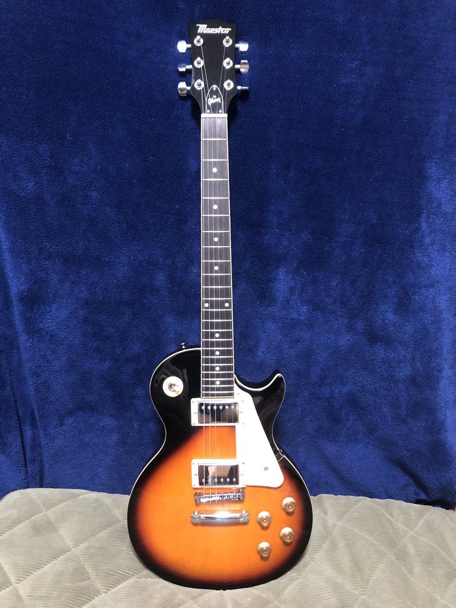 maestro by gibson マエストロ ギブソン レスポール エレキギター 良品 