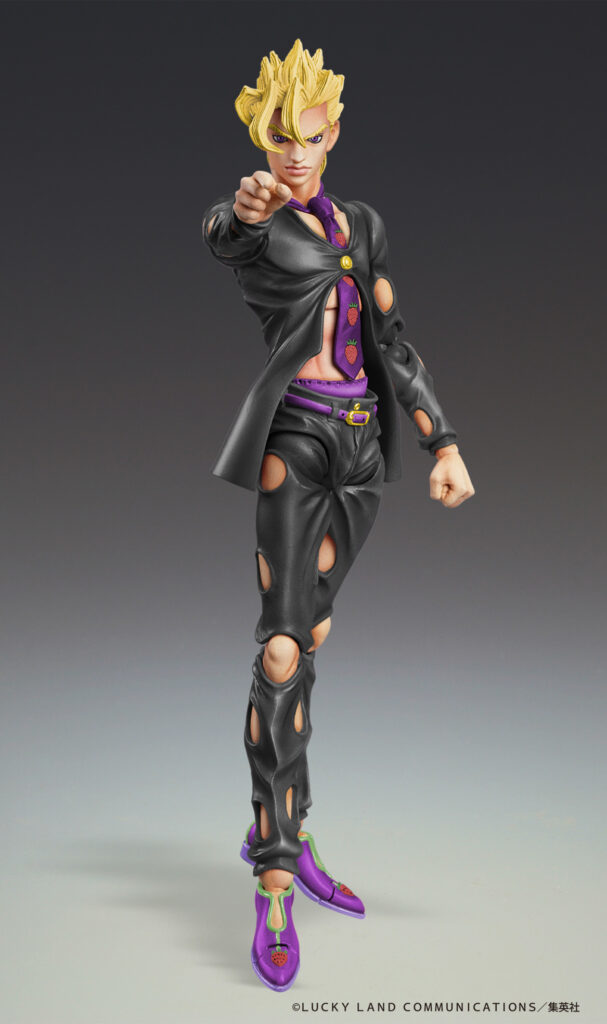 超像可動 パンナコッタ・フーゴ Ver.BLACK WF2023夏 限定特典付き ジョジョの奇妙な冒険 メディコス ワンフェス ワンダーフェスティバル 超像可動『ジョジョの奇妙な冒険 第5部』「パンナコッタ・フーゴ 超像可動