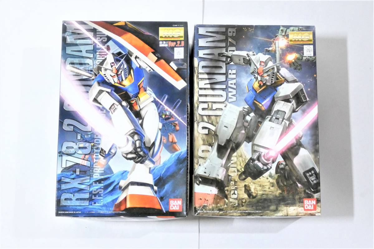 セール，人気SALE 5372Y/未組立 1/100 MG 機動戦士ガンダム RX-78-2 ガンダム Ver.O.Y.W. アニメーションカラー＆RX-78-2 ガンダム Ver.2.0 2箱セット(機動戦士ガンダム)｜売買されたオークション情報、yahooの商品情報をア 機動戦士ガンダム