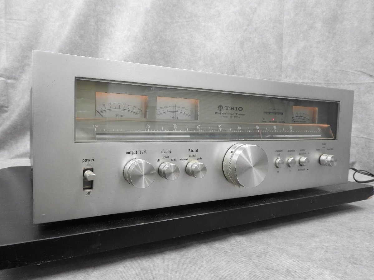 FM専用チューナー トリオKT-9700 TRIO KT-9700 FMチューナー FMラジオ