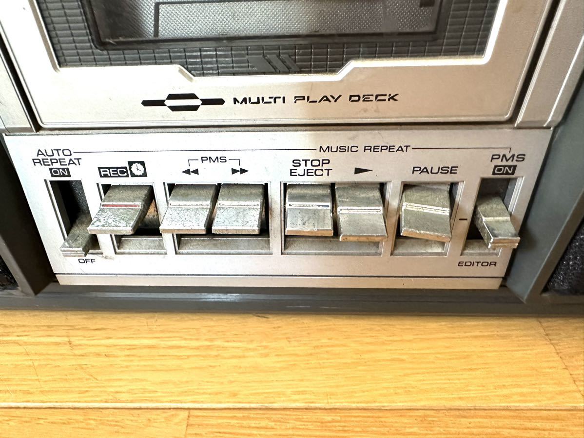 当時物 昭和レトロ パイオニア PIONEER SK-50 ビッグラジカセ ステレオ